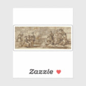 Claude Lorrain - Apollo en de Muzen Sticker (Vel)