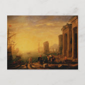 Claude Lorrain Artwork Briefkaart (Voorkant)