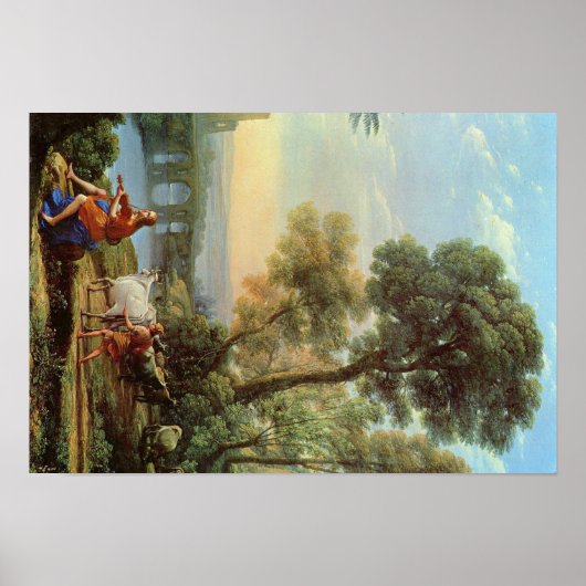 Claude Lorrain Artwork Poster (Voorkant)