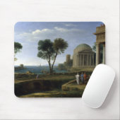 Claude Lorrain Landscape met Aeneas in Delos Muismat (Met muis)