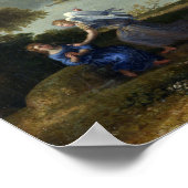 Claude Lorrain Landscape met Hagar en de Angel Poster (Hoek)