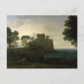 Claude Lorrain The Enchanted Castle Landscape Briefkaart (Voorkant)