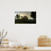 Claude Lorrain The Enchanted Castle Landscape Poster (Keuken)