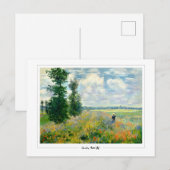 Claude Monet #108 - Fine Art Briefkaart (Voorkant / Achterkant)