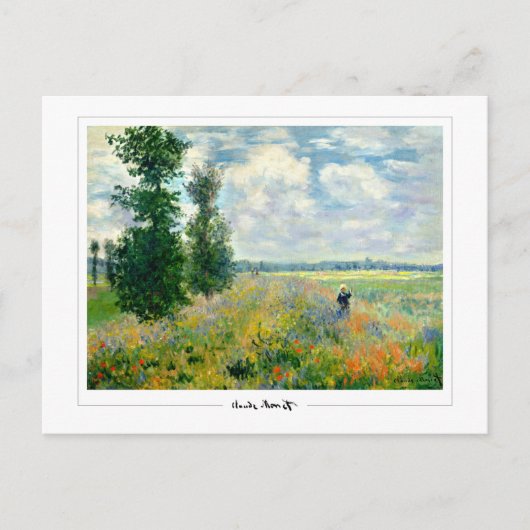 Claude Monet #108 - Fine Art Briefkaart (Voorkant)