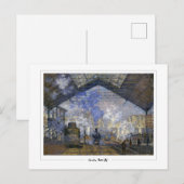 Claude Monet #13-2 - Fijne Kunst Briefkaart (Voorkant / Achterkant)