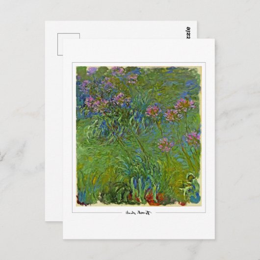 Claude Monet #158 - Fine Art Briefkaart (Voorkant / Achterkant)