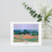 Claude Monet #160-2 - Kunst Briefkaart (Staand voorkant)