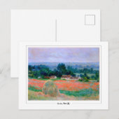 Claude Monet #160-2 - Kunst Briefkaart (Voorkant / Achterkant)