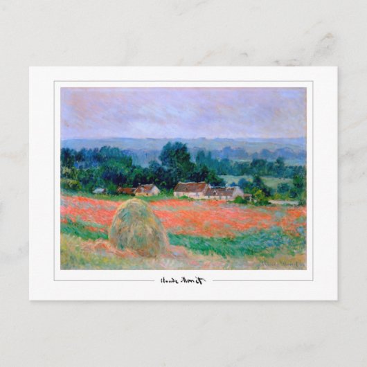 Claude Monet #160-2 - Kunst Briefkaart (Voorkant)
