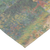 Claude Monet 1895 Vintage in de tuin Tafelkleed (Gekanteld)