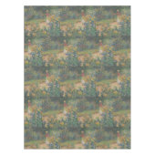 Claude Monet 1895 Vintage in de tuin Tafelkleed (Voorkant)