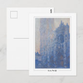 Claude Monet #18-2 - Fine Art Briefkaart (Voorkant / Achterkant)