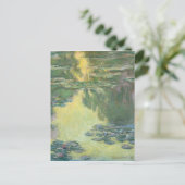 Claude Monet 1907  waterlilies Briefkaart (Staand voorkant)