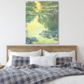 Claude Monet 1907 waterlilies Canvas Afdruk (Insitu (Slaapkamer))