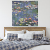 Claude Monet 1916 waterlilies Canvas Afdruk (Insitu (Slaapkamer))
