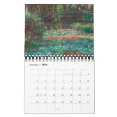 CLAUDE MONET 2020 FINE ART CALENDAR KALENDER (Jan 2026)