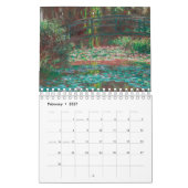 CLAUDE MONET 2020 FINE ART CALENDAR KALENDER (Feb 2027)