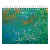 CLAUDE MONET 2020 FINE ART CALENDAR KALENDER (Hoes)