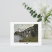 Claude Monet #21 - Kunst Briefkaart (Staand voorkant)