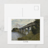 Claude Monet #21 - Kunst Briefkaart (Voorkant / Achterkant)