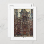 Claude Monet #245-2 - Fijne Kunst Briefkaart (Voorkant / Achterkant)