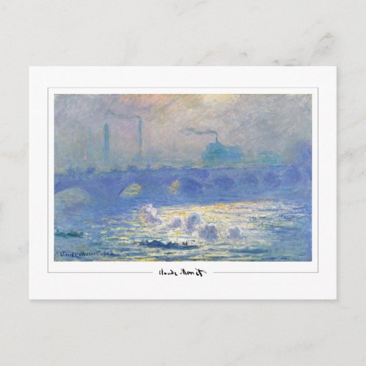 Claude Monet #25-2 - Fijne Kunst Briefkaart (Voorkant)