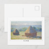 Claude Monet #31 - Fijne Kunst Briefkaart (Voorkant / Achterkant)