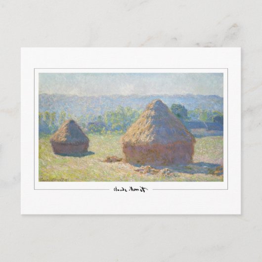 Claude Monet #31 - Fijne Kunst Briefkaart (Voorkant)