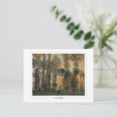 Claude Monet #355-2 - Kunst Briefkaart (Staand voorkant)