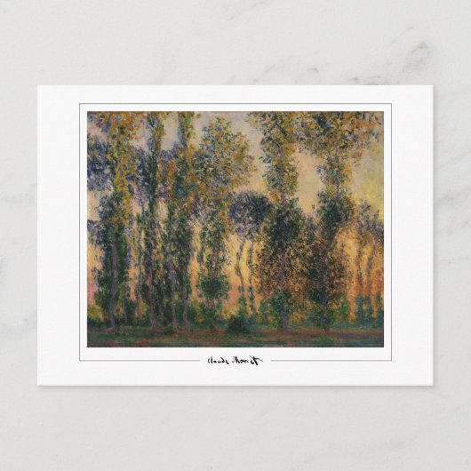 Claude Monet #355-2 - Kunst Briefkaart (Voorkant)