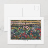 Claude Monet #35-2 - Fine Art Briefkaart (Voorkant / Achterkant)