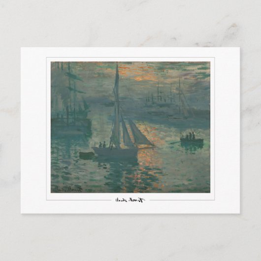 Claude Monet #36-2 - Fijne Kunst Briefkaart (Voorkant)