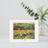 Claude Monet #377-2 - Kunst Briefkaart (Staand voorkant)