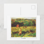 Claude Monet #377-2 - Kunst Briefkaart (Voorkant / Achterkant)