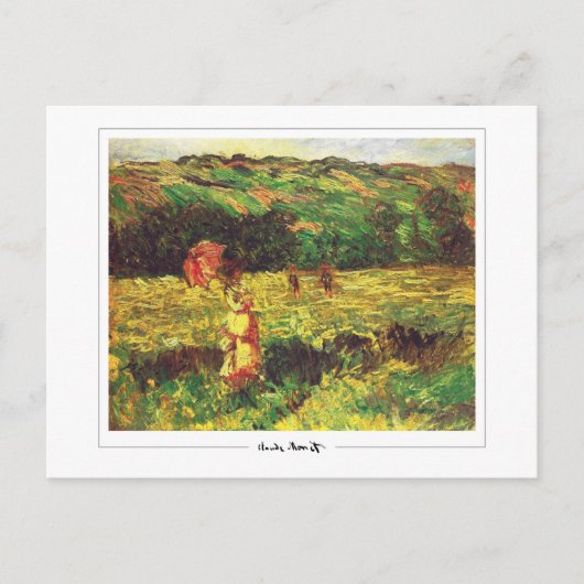 Claude Monet #377-2 - Kunst Briefkaart (Voorkant)