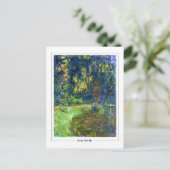 Claude Monet #398 - Fine Art Briefkaart (Staand voorkant)