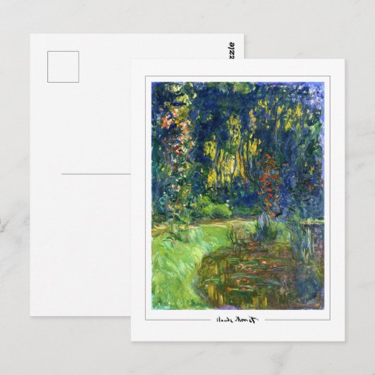 Claude Monet #398 - Fine Art Briefkaart (Voorkant / Achterkant)