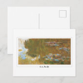 Claude Monet #39 - Fine Art Briefkaart (Voorkant / Achterkant)