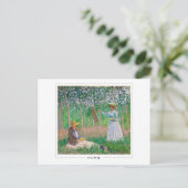 Claude Monet #3-2 - Fijne Kunst Briefkaart (Staand voorkant)