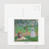 Claude Monet #3-2 - Fijne Kunst Briefkaart (Voorkant / Achterkant)