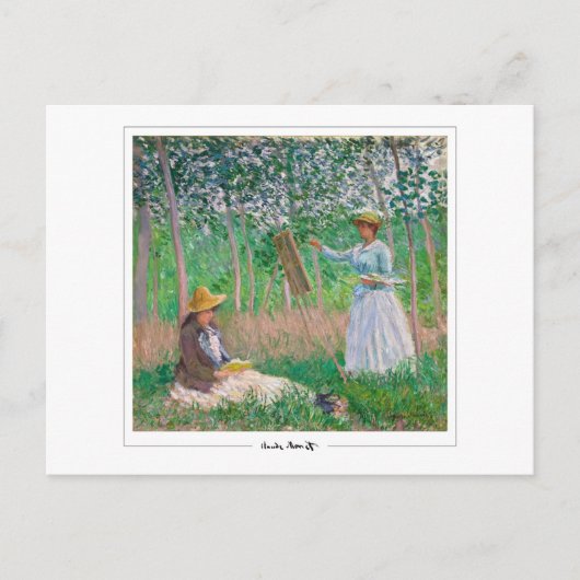 Claude Monet #3-2 - Fijne Kunst Briefkaart (Voorkant)