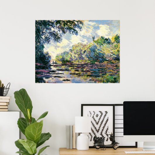 Claude Monet 3 Poster (Thuiskantoor)