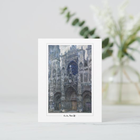Claude Monet #40 - Fine Art Briefkaart (Staand voorkant)
