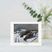 Claude Monet #44-2 - Fine Art Briefkaart (Staand voorkant)