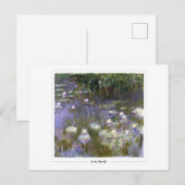 Claude Monet #46-2 - Kunst Briefkaart (Voorkant / Achterkant)