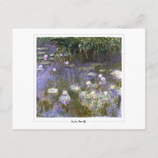 Claude Monet #46-2 - Kunst Briefkaart (Voorkant)