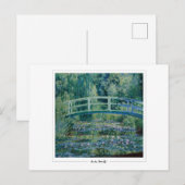 Claude Monet #47 - Kunst Briefkaart (Voorkant / Achterkant)