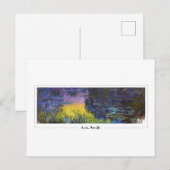 Claude Monet #485 - Fijne Kunst Briefkaart (Voorkant / Achterkant)