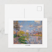 Claude Monet #48-2 - Fine Art Briefkaart (Voorkant / Achterkant)